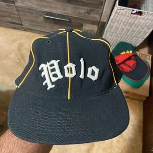 RARE Polo Ralph Lauren Gothic Hat L/XL